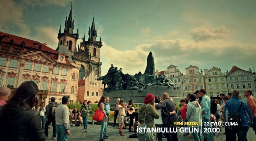 İstanbullu Gelin Dizisi Prag’da